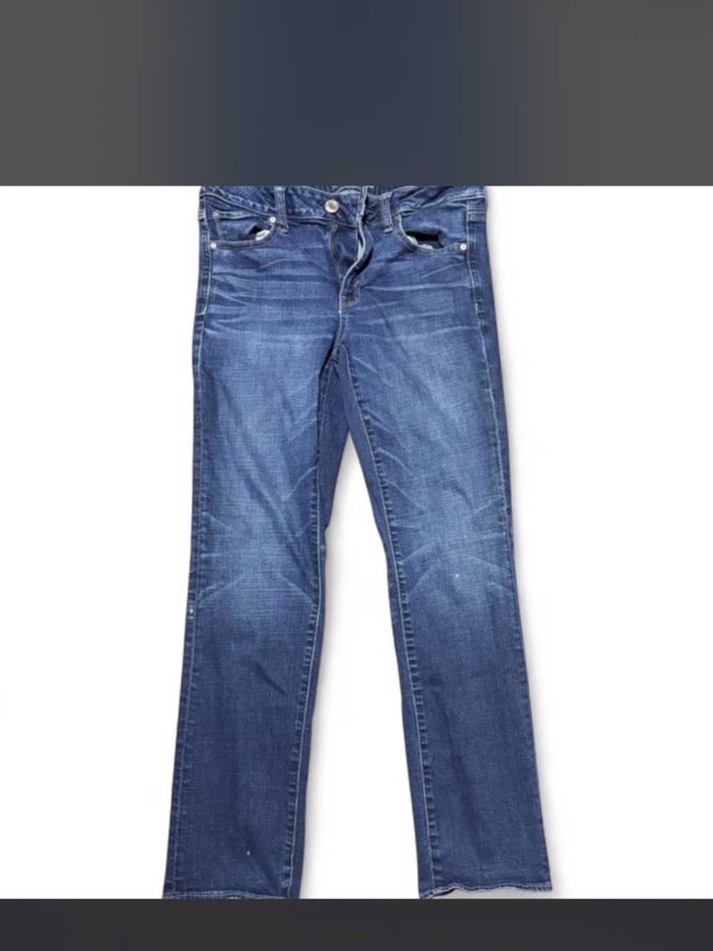 American Eagle Super Stretch Dark Wash Skinny Jeans Size 10 Regular